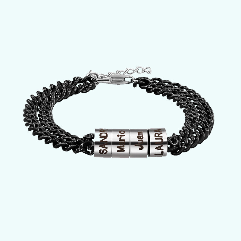 Chrome & Silver Beads