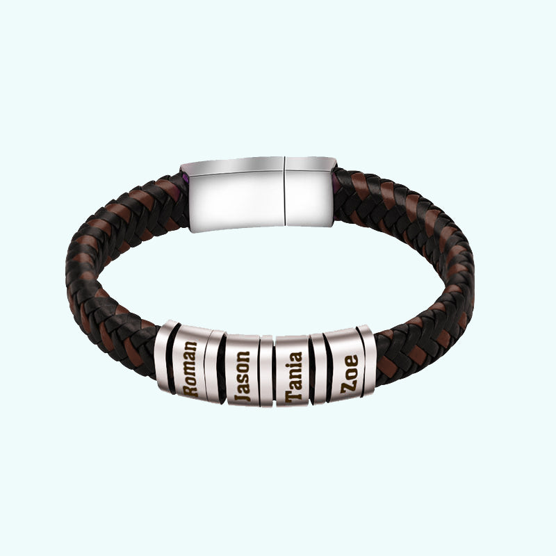 Brown & Silver